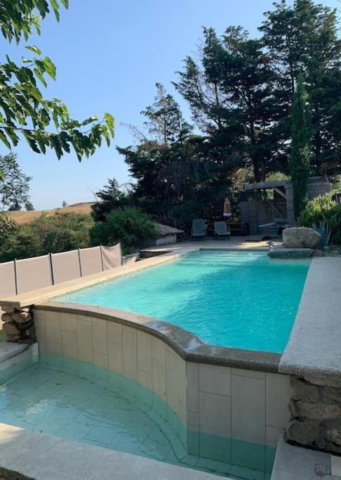 Villa Spacieuse -Vue Exceptionnelle- Piscine Saint-Romain-de-Lerps Экстерьер фото